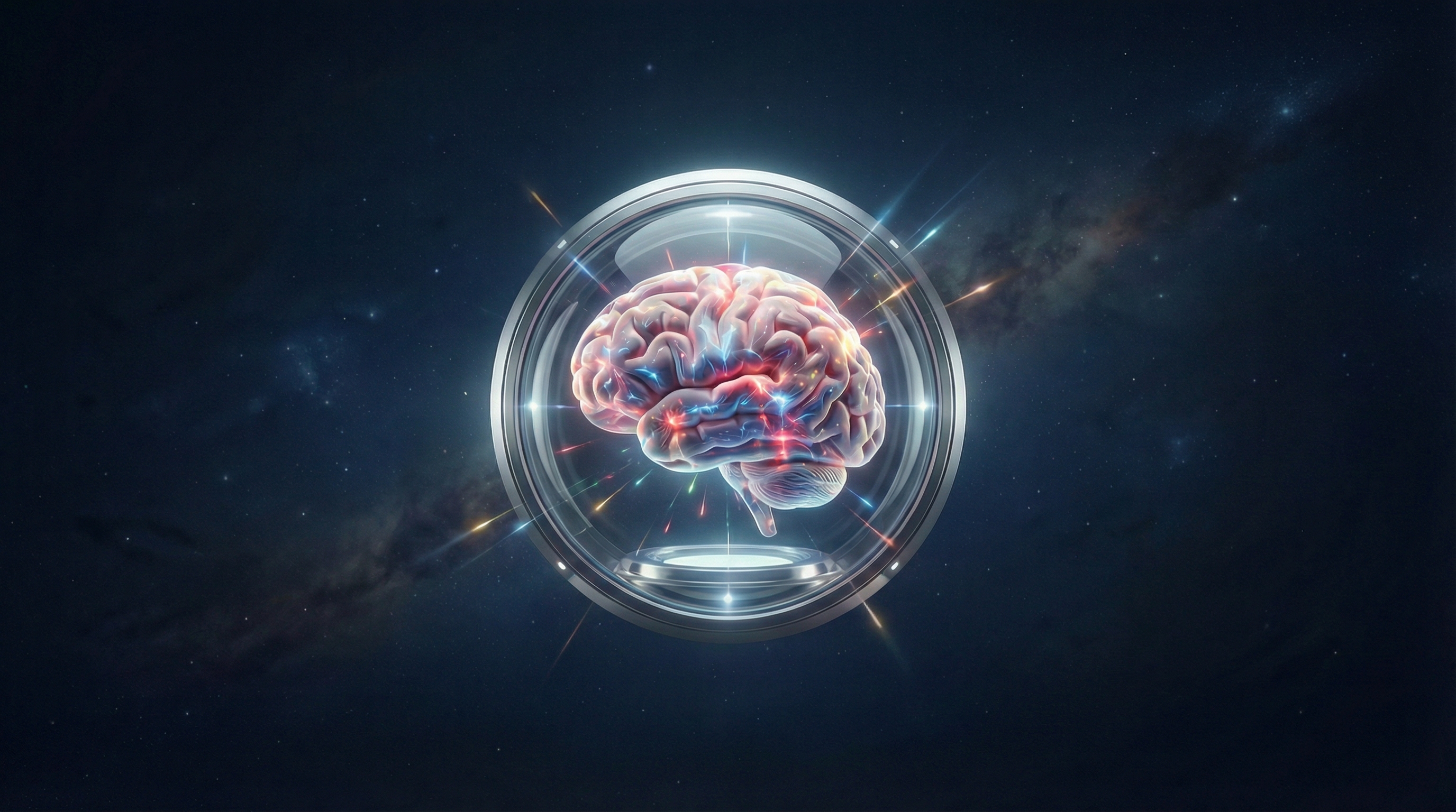 Brain imaging research area visual