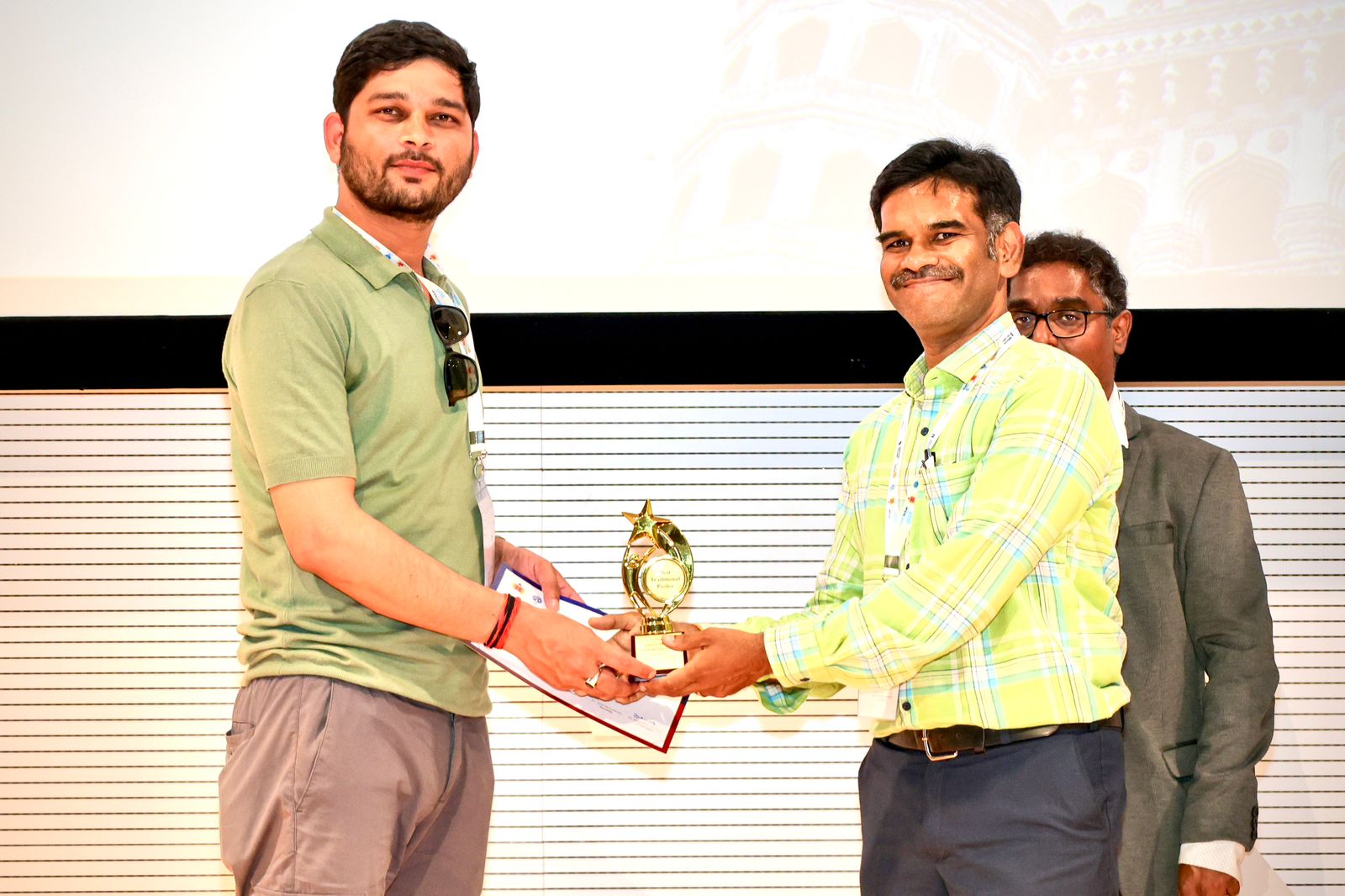 Himanshu got Awarded 2nd Prize in Poster Presentation